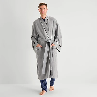 Stafford Waffle One Size Mens Big Waffle Long Sleeve Long Length Robe
