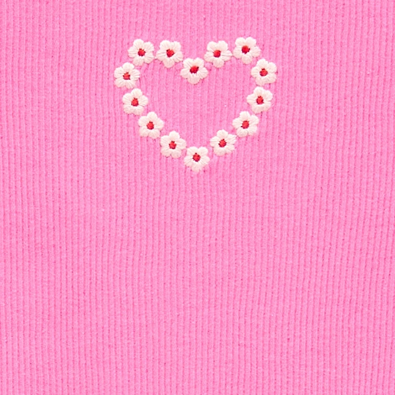 Okie Dokie Toddler & Little Girls Crew Neck Short Sleeve T-Shirt