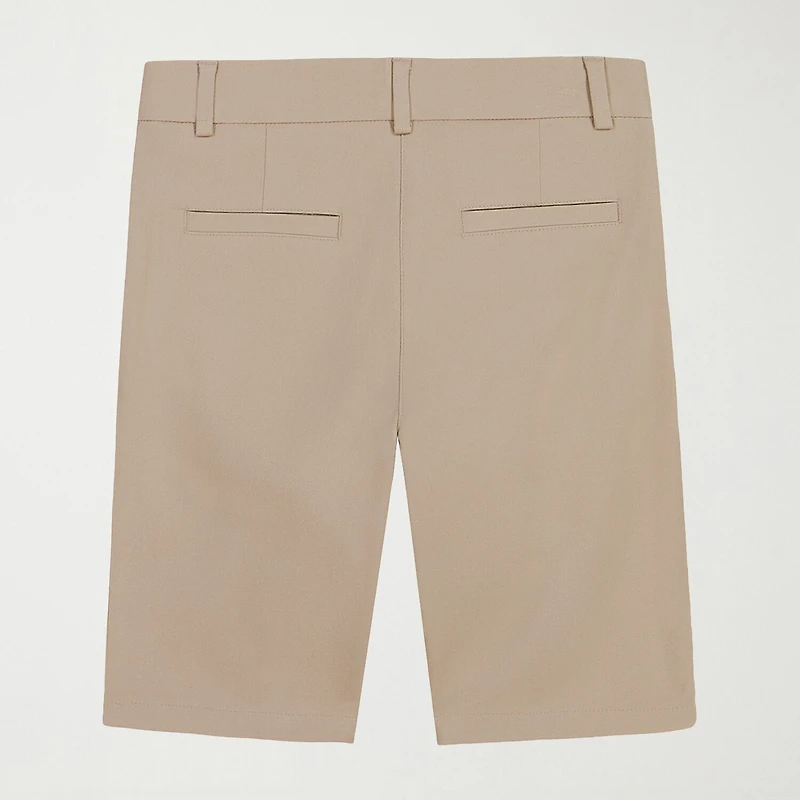 IZOD Little & Big Kid Girls Stretch Fabric Adjustable Waist Bermuda Short