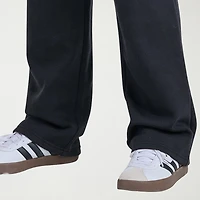 adidas Big Kid Boys Drawstring Waist Straight Mid Rise Regular Fit Fleece Jogger Pant