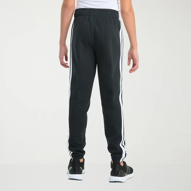 adidas Big Kid Boys Drawstring Waist Tapered Regular Fit Jogger Pant