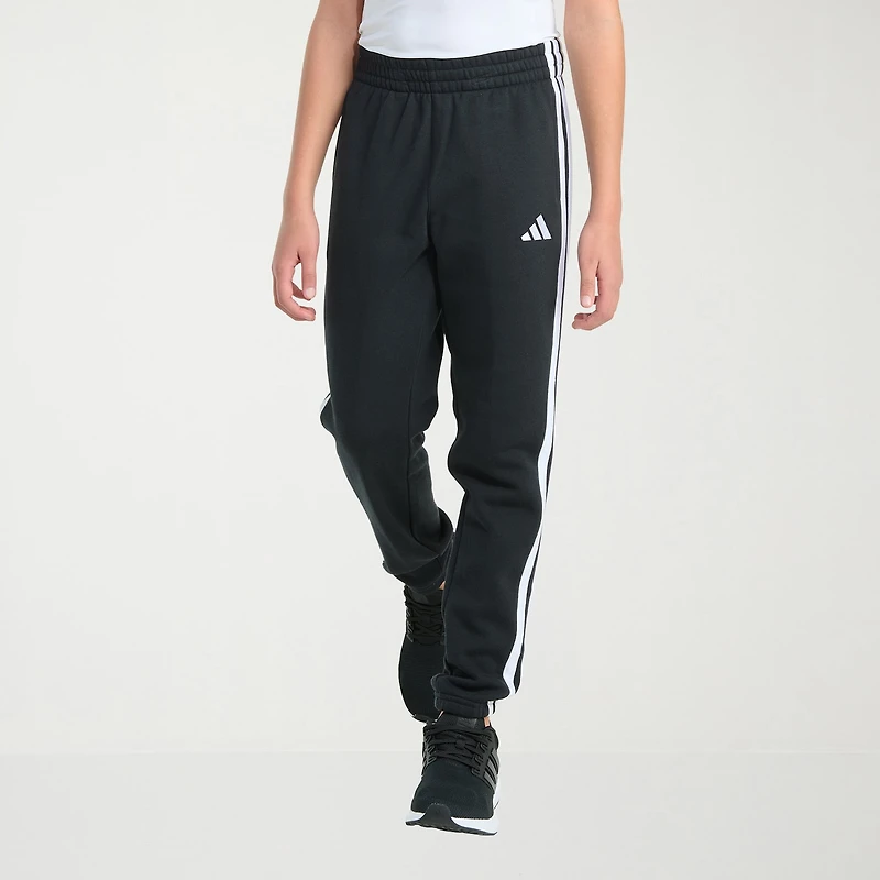 adidas Big Kid Boys Drawstring Waist Tapered Regular Fit Jogger Pant