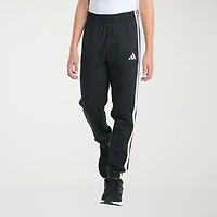 adidas Big Kid Boys Drawstring Waist Tapered Regular Fit Jogger Pant