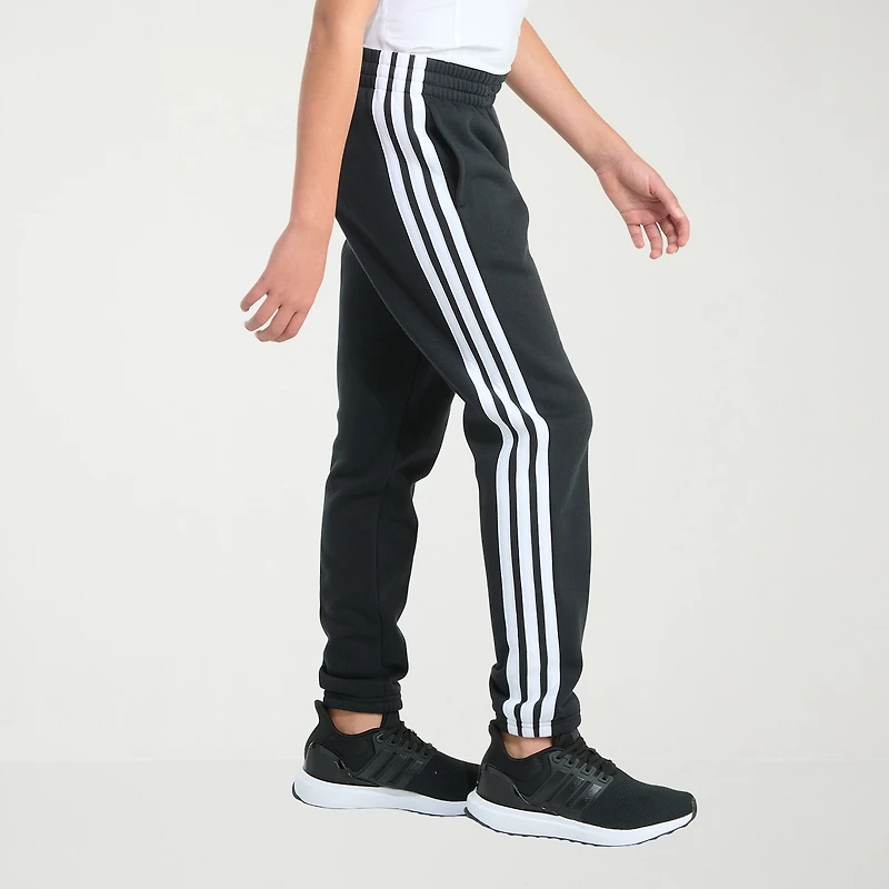 adidas Big Kid Boys Drawstring Waist Tapered Regular Fit Jogger Pant