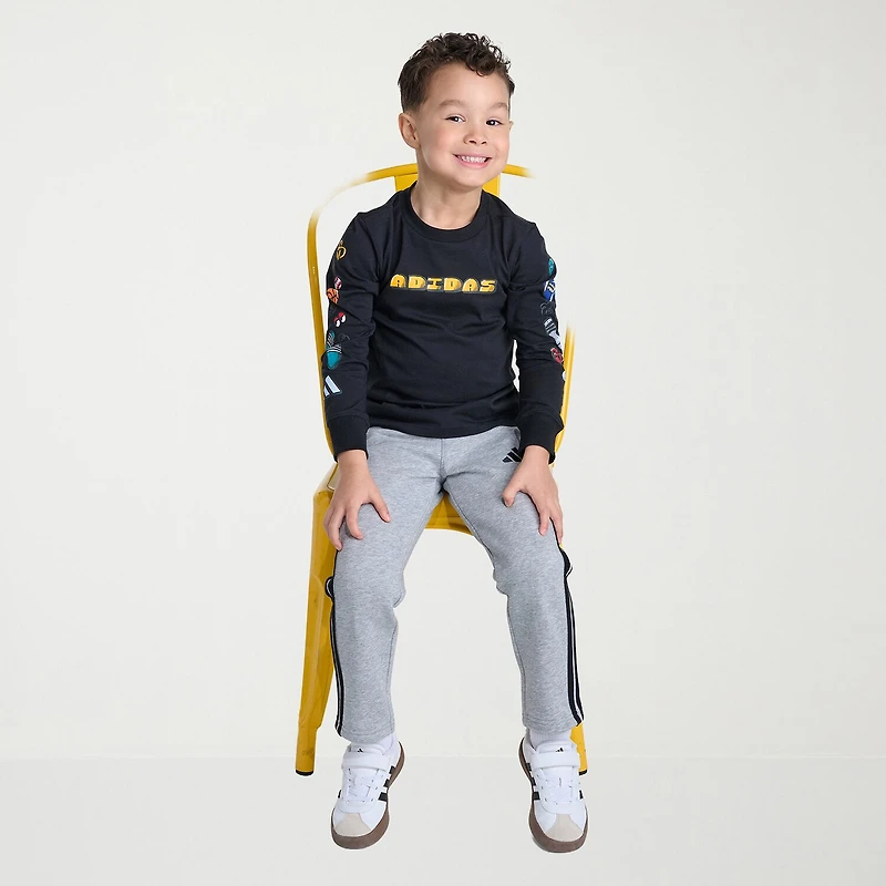 adidas Little Boys 2-pc. Pant Set