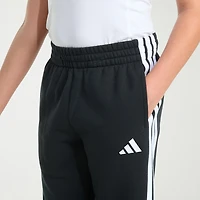 adidas Big Kid Boys Drawstring Waist Tapered Regular Fit Jogger Pant