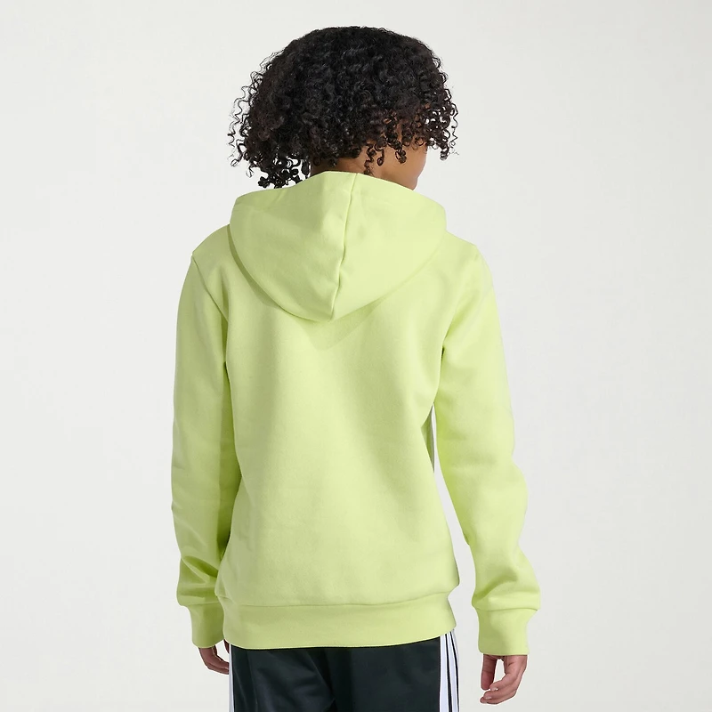 adidas Big Kid Boys Long Sleeve Fleece Active Hoodie
