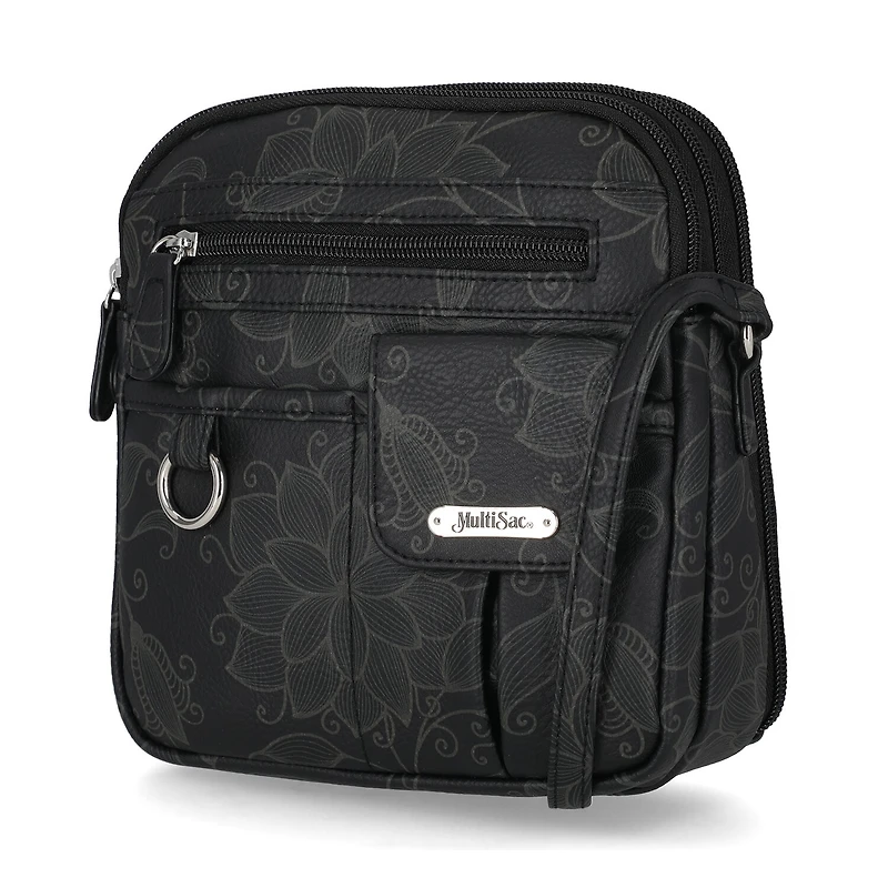 Multi Sac North South Zip Around Crossbody Bag