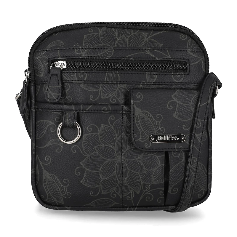 Multi Sac North South Zip Around Crossbody Bag