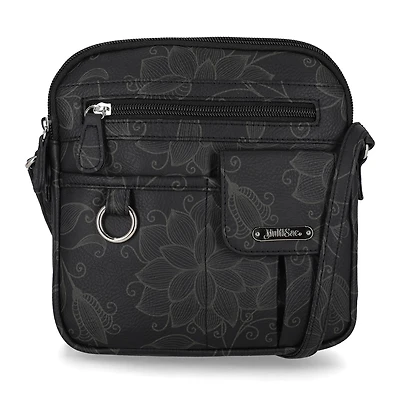 Multi Sac North South Zip Around Crossbody Bag