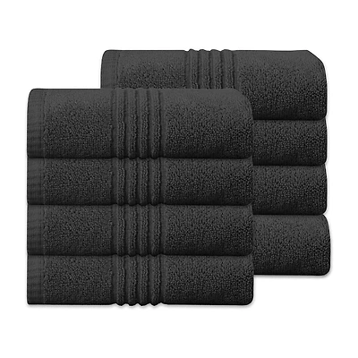 Home Weavers Inc Hazel Collection 100% Cotton Zero Twist -pc. Hand Towel