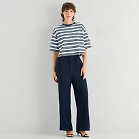 a.n.a Womens Crew Neck Short Sleeve T-Shirt