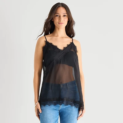 a.n.a Womens V Neck Sleeveless Camisole