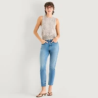 a.n.a Womens Crew Neck Sleeveless Pullover Sweater