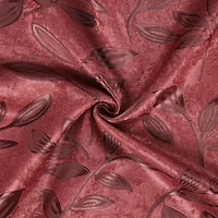 SUPERIOR® Leaves Rod Pocket Energy Saving Room Darkening Set of 2 Curtain Panel