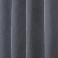 SUPERIOR® Neal Grommet Top 100% Blackout Set of 2 Curtain Panel