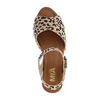 Mia Girl Womens Serenity Heeled Sandals