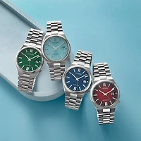 Citizen Tsuyosa Mens Automatic Silver Tone Stainless Steel Bracelet Watch Nj0150-56l