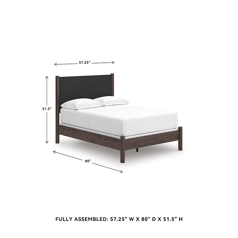 Signature Design by Ashley Serena Upholstered Panel Bed