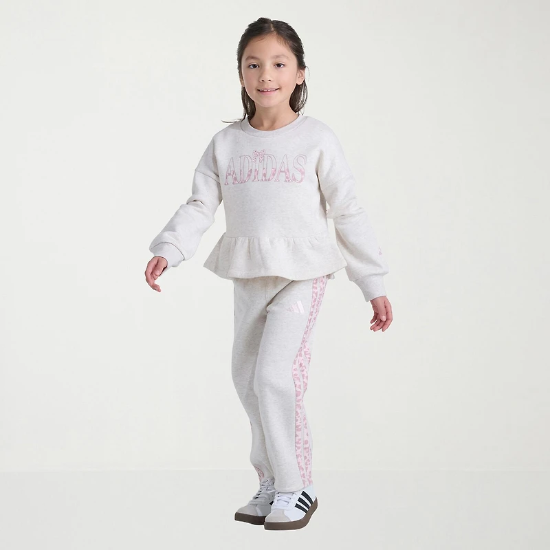 adidas Toddler Girls 2-pc. Pant Set