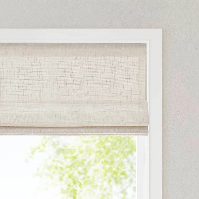 Madison Park Quincy Cordless Room Darkening Roman Shade