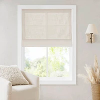 Madison Park Quincy Cordless Room Darkening Roman Shade