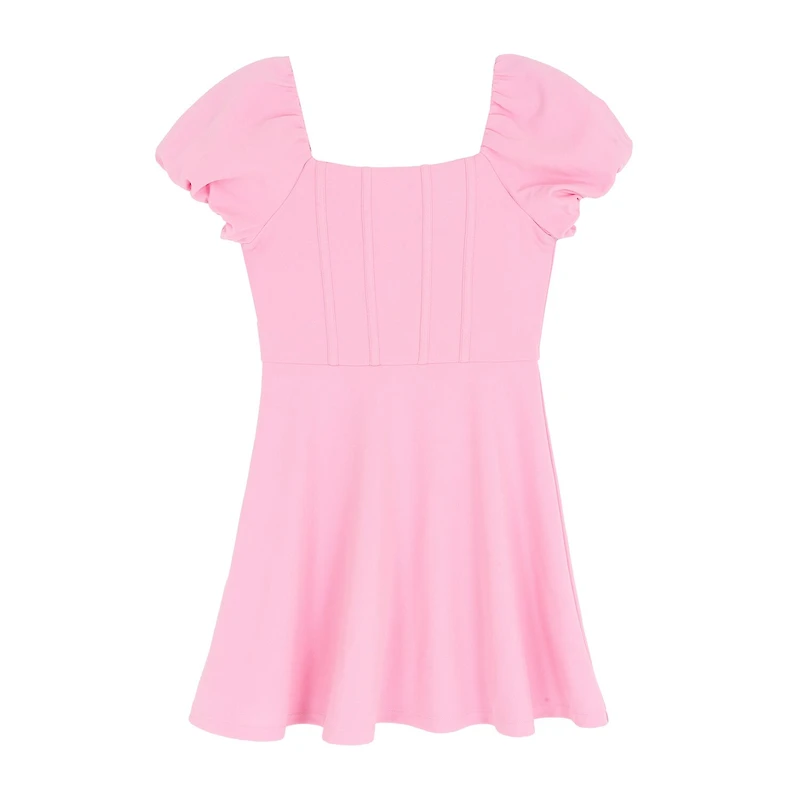 Rare Editions Big Kid Girls Short Sleeve Balloon A-Line Dress