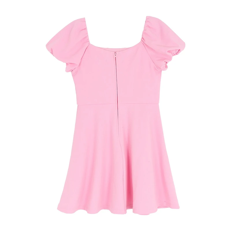 Rare Editions Big Kid Girls Short Sleeve Balloon A-Line Dress