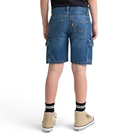 Levi's® Cargo Big Kid Boys Adjustable Waist Denim Short