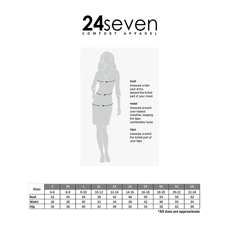24seven Comfort Apparel Womens Maternity Round Neck Sleeveless Tank Top