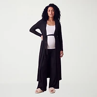 24seven Comfort Apparel Maternity Pant Set