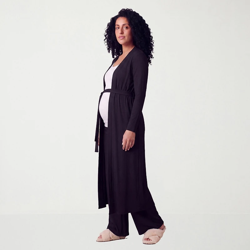 24seven Comfort Apparel Maternity Pant Set