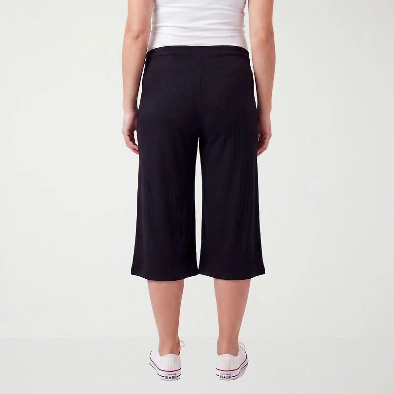 24seven Comfort Apparel Maternity Womens Pull-On Pant