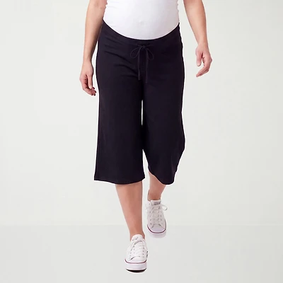 24seven Comfort Apparel Maternity Womens Pull-On Pant