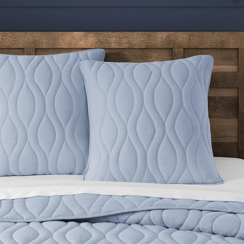 Salt Life Cove Reversible Euro Sham
