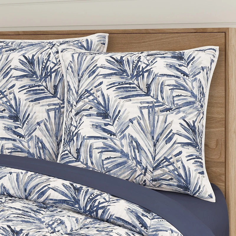 Salt Life Palm Reversible Euro Sham