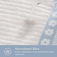 Intelligent Design Flora Rib 2-pc. Quick Dry Bath Towel Set
