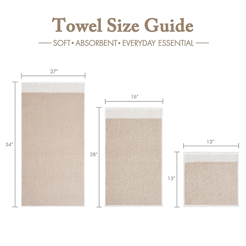 Madison Park Hayden 6-pc. Quick Dry Bath Towel Set