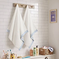 Intelligent Design Flora Rib 2-pc. Quick Dry Bath Towel Set