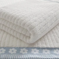 Intelligent Design Flora Rib 2-pc. Quick Dry Bath Towel Set