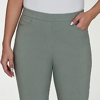 Alfred Dunner Provence Womens Straight Pull-On Pant