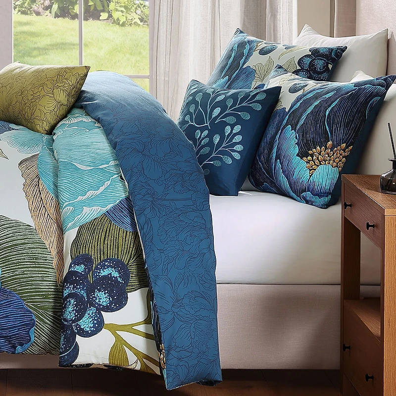 Bebejan Teal Tapestry 5-pc. Reversible Comforter Set