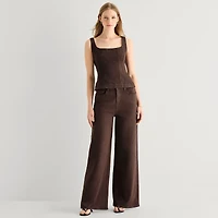 a.n.a Womens Highest Rise Wide Leg Jean