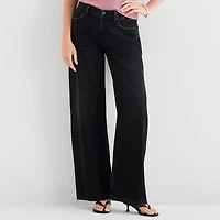 a.n.a Womens Low Rise Loose Fit Jean