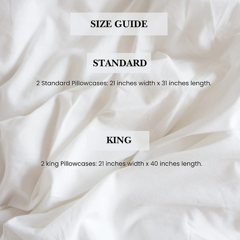 Pointehaven Long Staple Cotton Percale Double Line 300tc Sheet Set