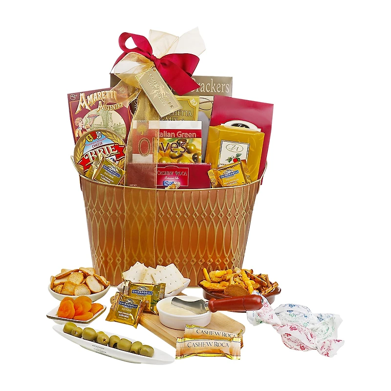 Alder Creek Lasting Impressions Gift Basket Food Set