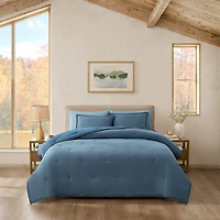 Bearpaw Layton Plush Reversible Comforter Set