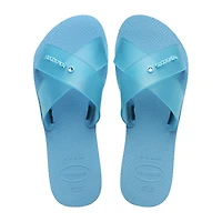 Havaianas® Womens Aqua Jelly Slide Sandals