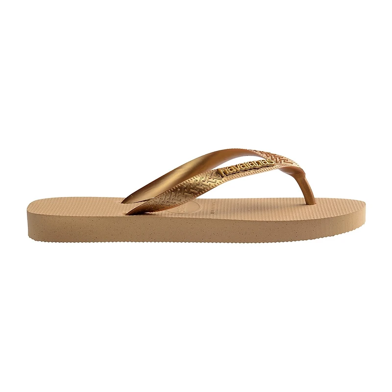 Havaianas® Womens Top Logo Metallic Flip-Flops