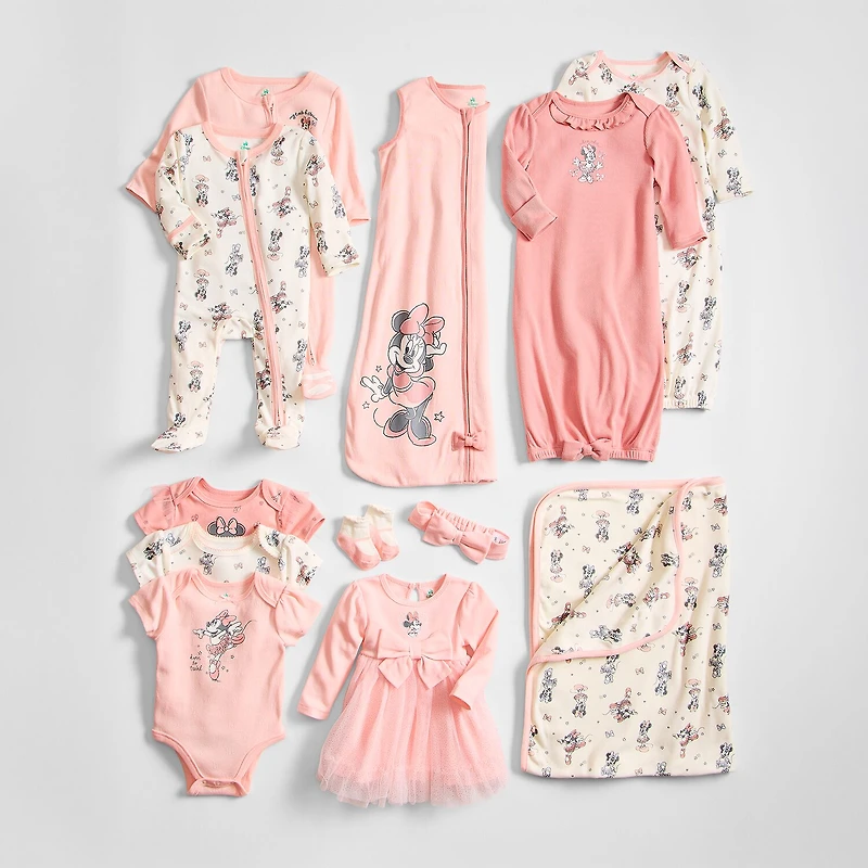 Wearable Minnie Mouse Baby Blanket